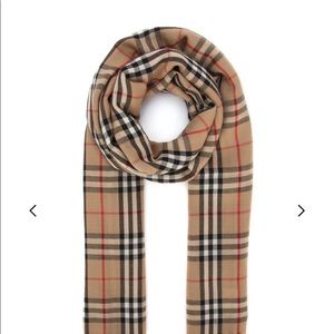 Brand New Burberry scarf